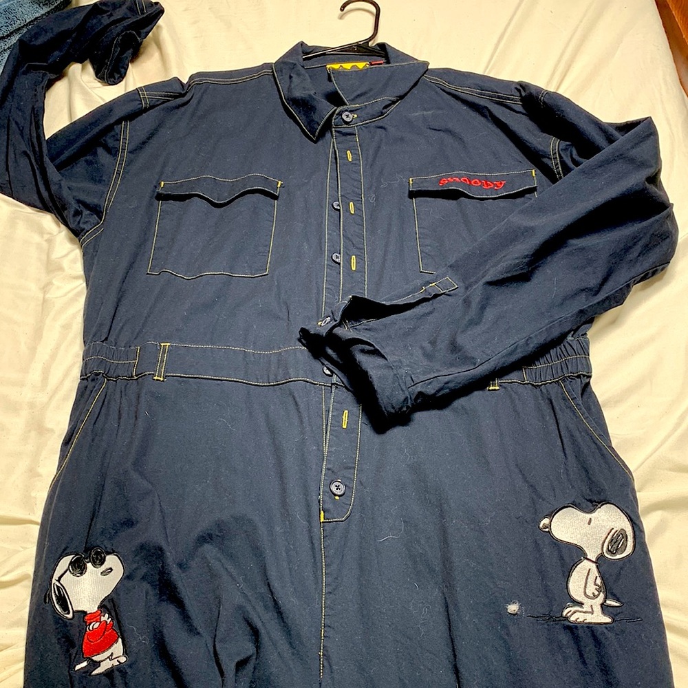 LAZY OAF X PEANUTS SNOOPY coveralls SIZE 20